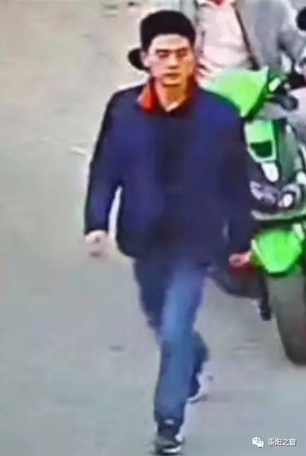 警方发布的嫌疑人监控截图。